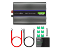 Qoltec Przetwornica napięcia 3000 MS Wave | 12V na 230V | 1500/3000 - 1190379 - zdjęcie 6